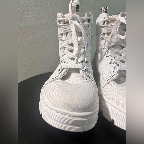 Dr. Martens Combs Platform Boot - Women's (Bright White) - Picture 3 of 15